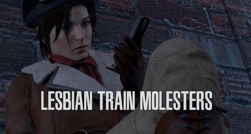 Lesbian Train  [2018,Outdoor,Piercing,Masturbation]