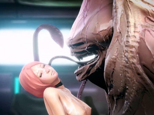 Scourge of the evil [2014,Tentacles,Blowjob,DP]