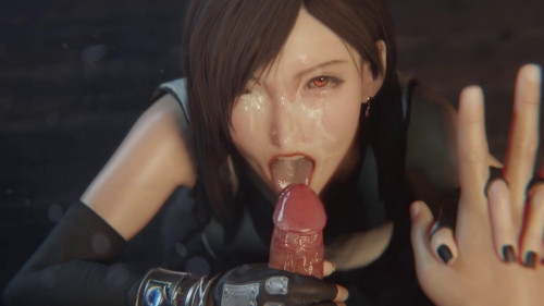 Tifa blowjob [2021,All sex,3D]