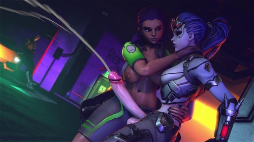 Sombra and Widow [2021,Hardcore,3D,All sex]