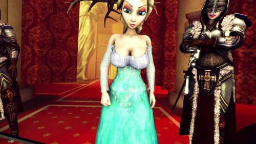 The Queen's Secret - Elsa Frozen [2020,femdom,Animation,3DCG]