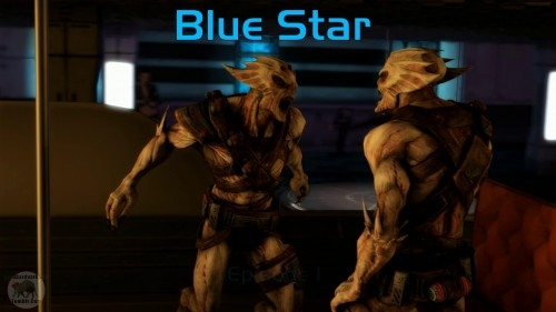 Blue Star Episode 1  23.05.2017 [2017,Lesbian,Mass Effect,Anal]