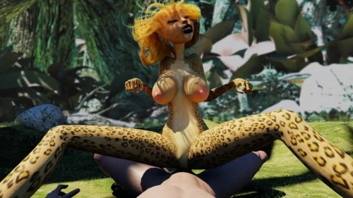 3dGspot - Jungle Heat [2023,Blowjob,Redhead,Animation]