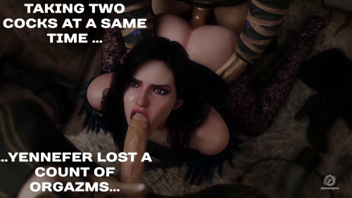 Yennefer and bums Scene 1 -Full HD 1080p 