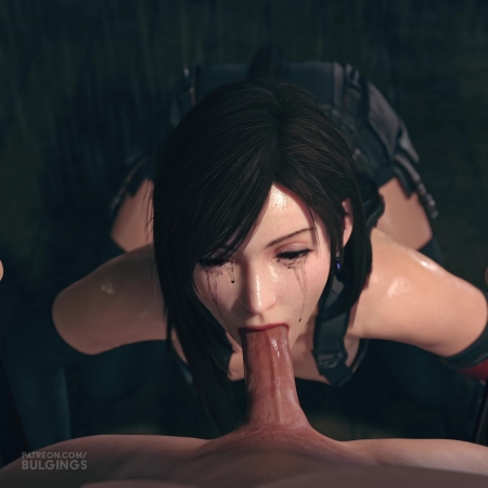 3d hentai Sex Videos- Tifa Getting Sloppy (Audio) [Bulging Senpai]