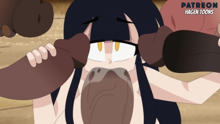 Hentai Porn Videos - Audrey and the Big Dick Tribe