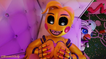 3d hentai Sex Videos- Chica Anim Titfuck Angle 2