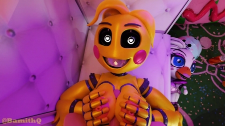 3d hentai Sex Videos- Chica Anim Titfuck Angle 2