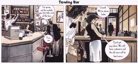 Altuna, Horacio - Tending bar