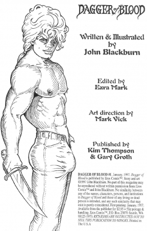 Blackburn, John - Dagger Of Blood #01