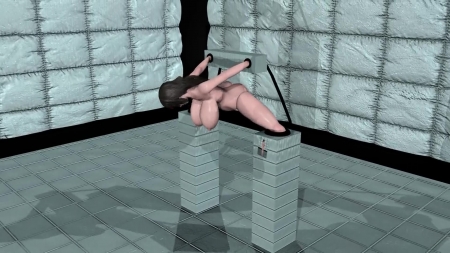 3d hentai Sex Videos- Female body No 041-1 Japanese-style black-haired young lady with legs sprea...