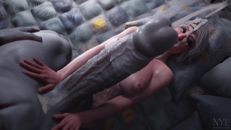 3d hentai Sex Videos- Worshipping Selune 4K [Nyl]