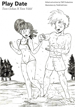 TheWriteFiction - Play Date - Gohan X Videl