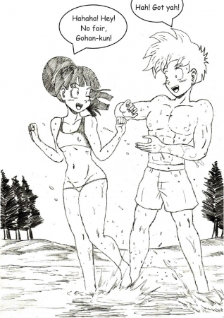 TheWriteFiction - Play Date - Gohan X Videl