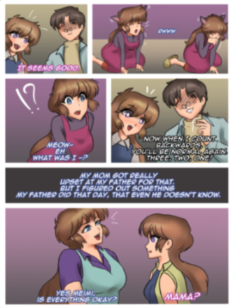 Gohasen382 - Kaitou Saint Tail - Mom Become Mine new incest comics