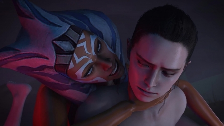 Ahsoka fucks Rey fem new 3d hentai porn videos