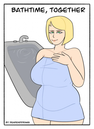 DeadEndDraws - Bathtime Together [incest porn comics]