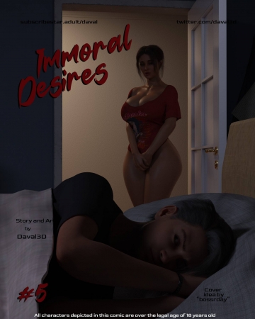 Daval3D - Immoral Desires 5 [incest porn comics]