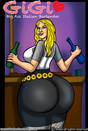 Gigi - Big Ass Italian Bartender 01