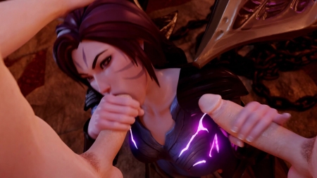 Kai'sa Part 1 All Versions [Unwatermarked] [TheCount] [hd 3d animation porn]