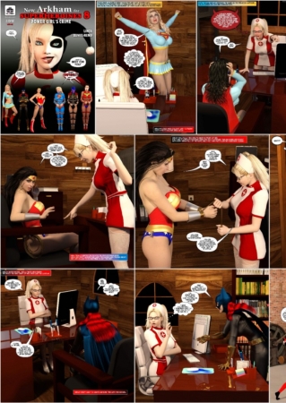 New Arkham For Superheroines 8 [extreme sadism porn comics]