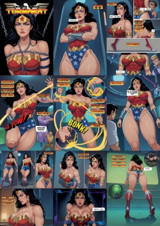Grazieeeee - Wonder Woman - Torment [extreme sadism porn comics]