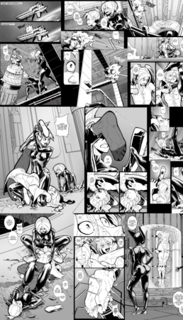 Briel7 Artwork -BLACK AND WHITEr -LANCHELLE [xxx cartoon adult comics]