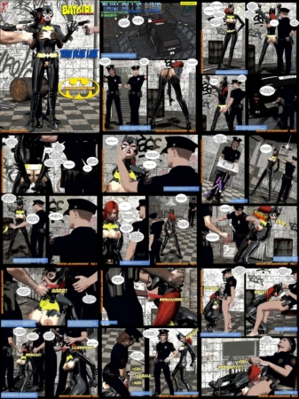 RenderPretender - Batgirl And The Thin Blue Line [xxx cartoon adult comics]