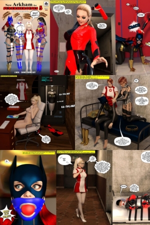 New Arkham For Superheroines 5 [xxx cartoon adult comics]