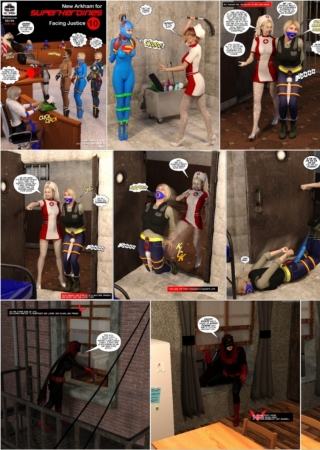 DBComix - New Arkham For Superheroines 10 [xxx cartoon adult comics]