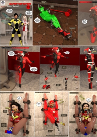 DBComix - New Arkham For Superheroines 13 [xxx cartoon adult comics]