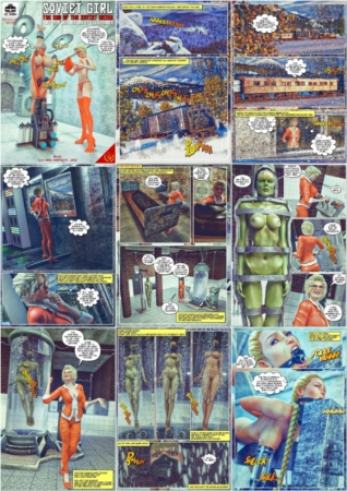 Soviet Girl The End of the Soviet Union 9 Degradation of Ivana Drago [xxx cartoon adult comics]
