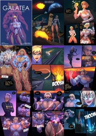 GrowGetter - Galatea and the Super Kryptonite Remake [xxx cartoon adult comics]