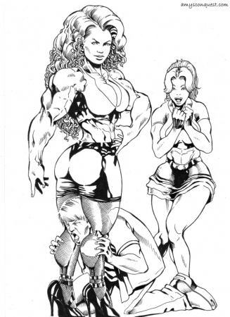 Amy's Conquest - Superstrong Substitute 1 Amy's Conquest - Superstrong Substitute 1
