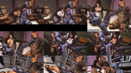 [LadyChi] Jack and Miranda (Liara) (Mass Effect)
