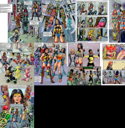 Superheroine bondage Laboratory issue 01 Superheroine bondage Laboratory issue 01