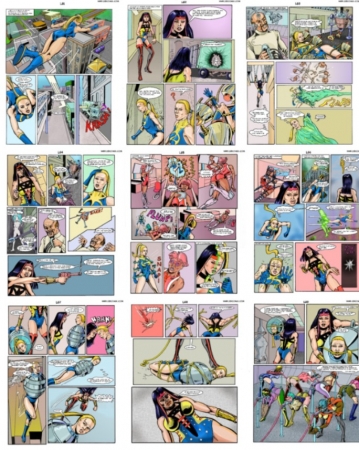 Superheroine bondage Laboratory issue 02 Superheroine bondage Laboratory issue 02