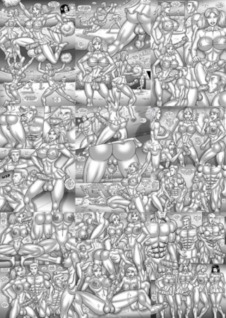 Mighty Female Muscle Comix - Girly Balls Mighty Female Muscle Comix - Girly Balls