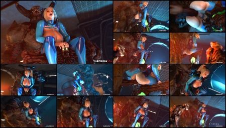 Samus VS Baron Of Hell [4K60FPS] [26RegionSFM]