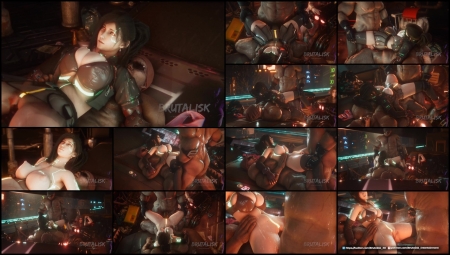16 BRUTALISK SCENES - CYBER CITY CYBER TIFA NO MUSIC