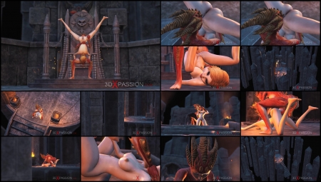 Lilith and her sex in the dark castle Lilith and her sex in the dark castle