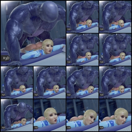 Space Girl IX Animation [X3D]