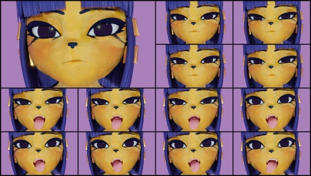 Ankha eyes (4k) 30fps