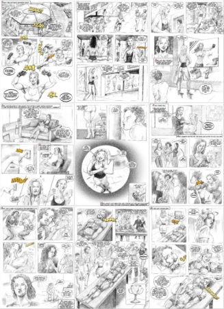 DBComix - April vs Michelle DBComix - April vs Michelle