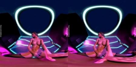 VR Video- Cyber Sex With Joni [CuddleMocap]