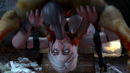 Ciri VS Nekkers' Nest [Zman]