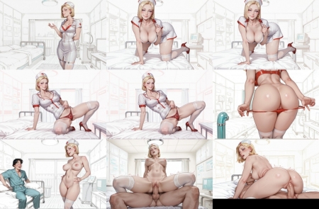 Playful Sloth - Nurse Android 18 Doesn't Work Overtime for Free 1-2