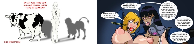 Dalo Knight - What Will This Cow and Sue Storm Soon Have In Common