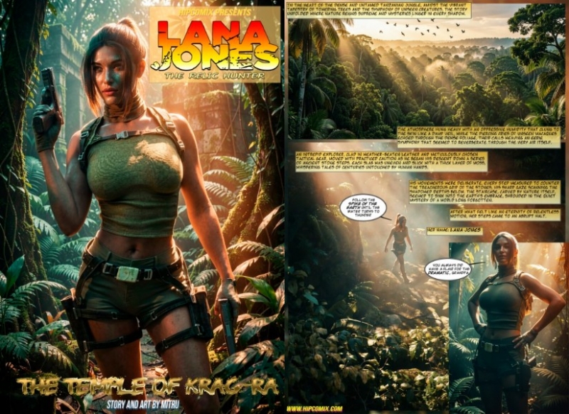 LANA JONES - THE TEMPLE OF KRAG-RA 1-4