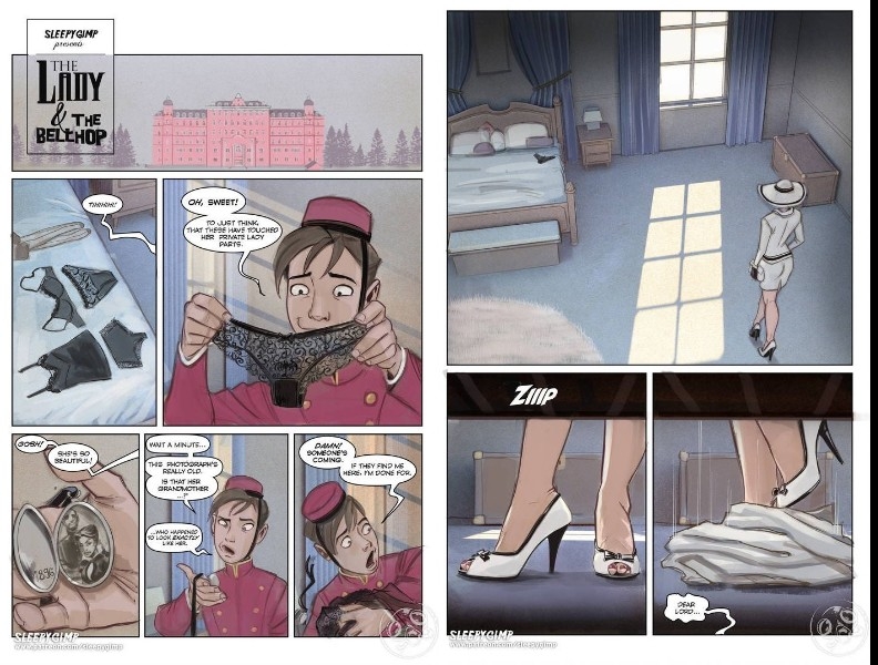 SleepyGimp - The Lady And The Bellhop Bare Feet